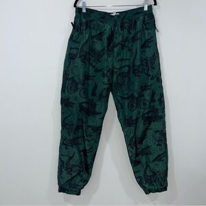 Lacoste x Netflix Green Printed Men's Joggers